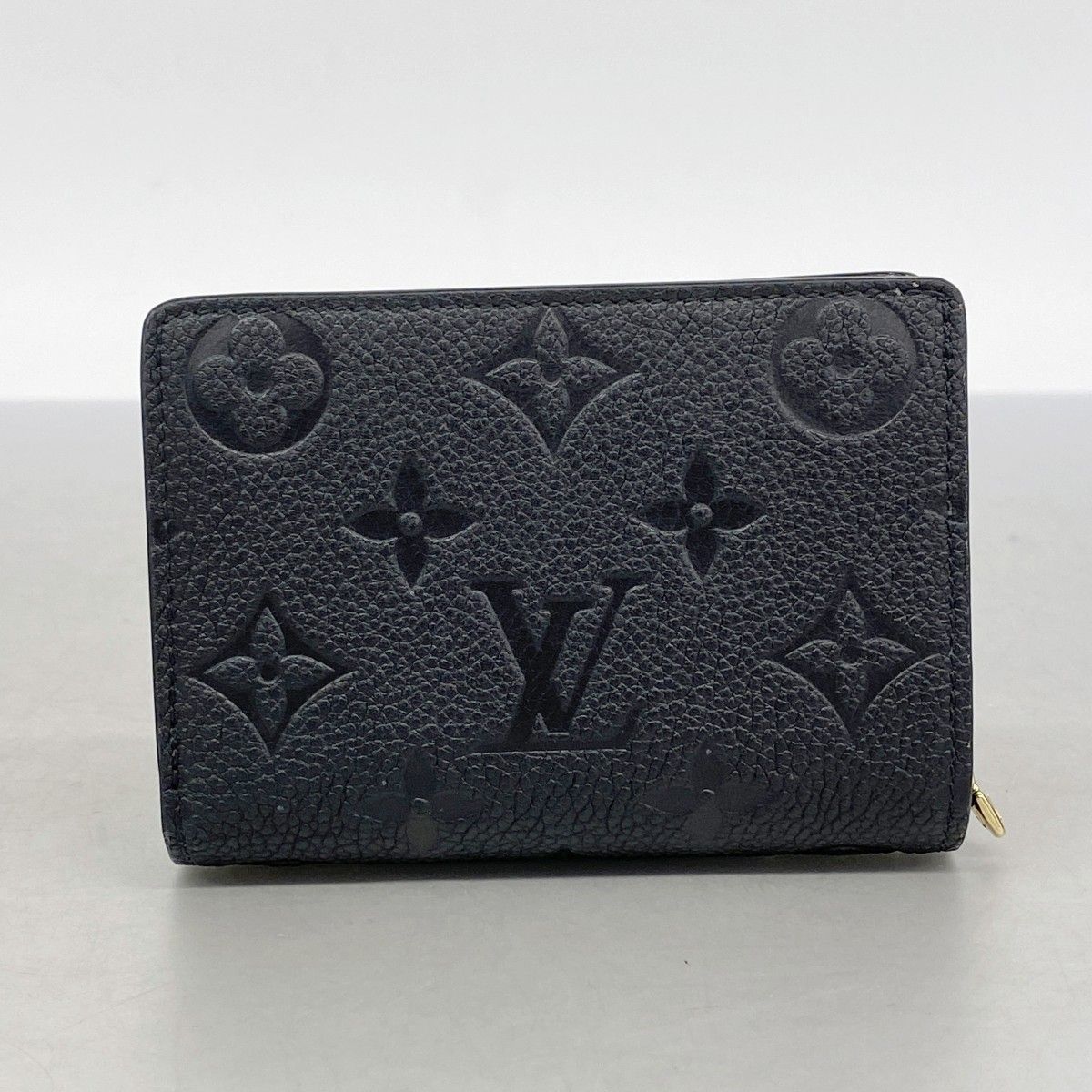 Louis Vuitton Wallet Monogram Empreinte Portefeuille Clair Noir — view 5
