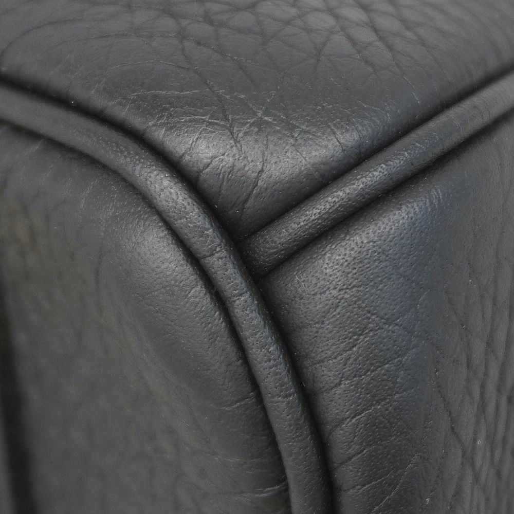 Hermes Handbag Birkin 35 Taurillon Clemence Black Gold — view 9