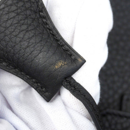 Hermes Handbag Birkin 35 Taurillon Clemence Black Gold — view 6
