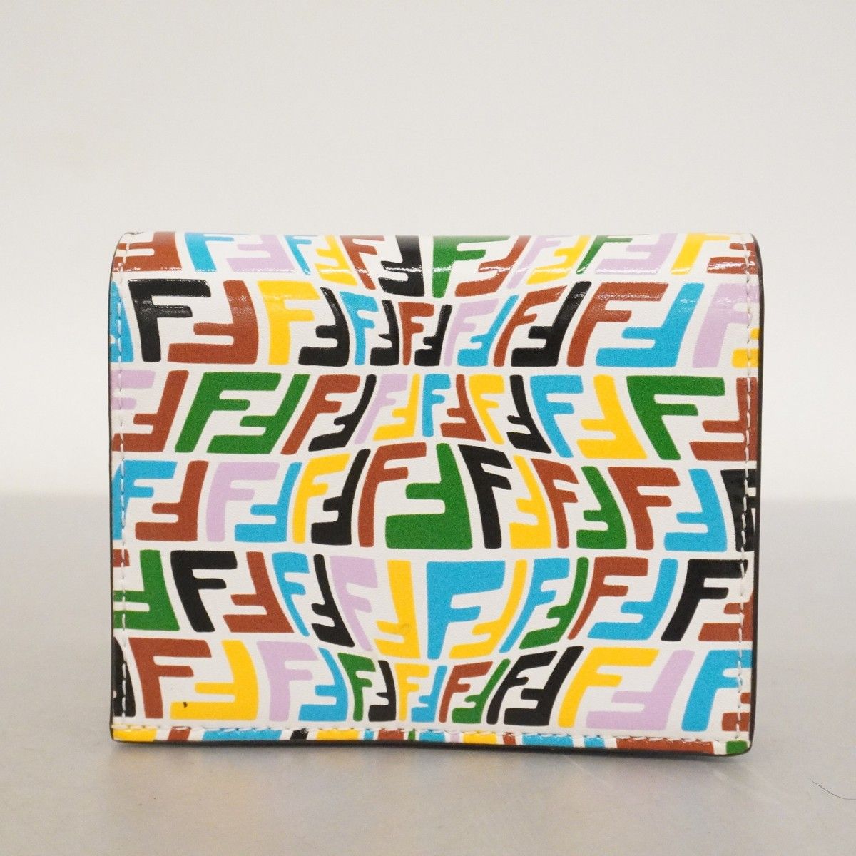Fendi Wallet Multicolor Gold — view 8