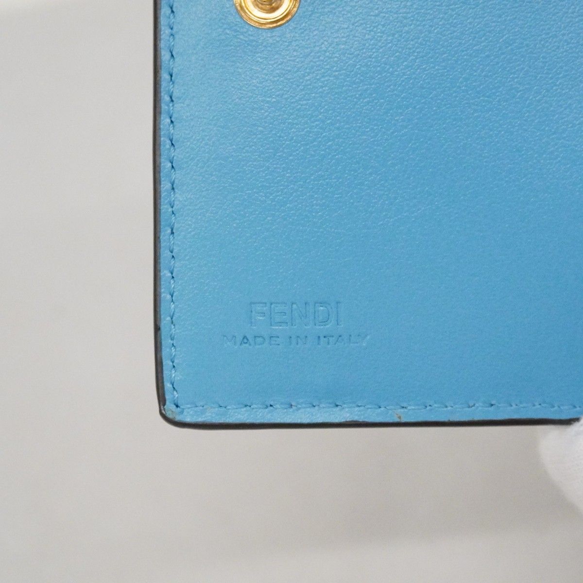 Fendi Wallet Multicolor Gold — view 4