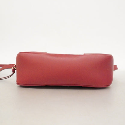 Gucci Shoulder Bag Micro Guccissima Leather Red Chien Pants Gold — view 3