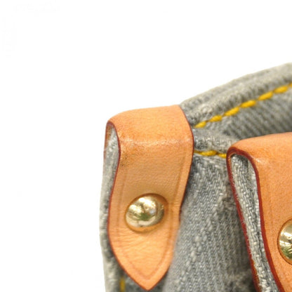 Louis Vuitton Handbag Monogram Denim On The Go MM Washed Gray 2-Way — view 7