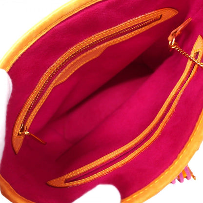 Louis Vuitton Tote Monogram Multicolor Bucket Flange Blanc — view 4