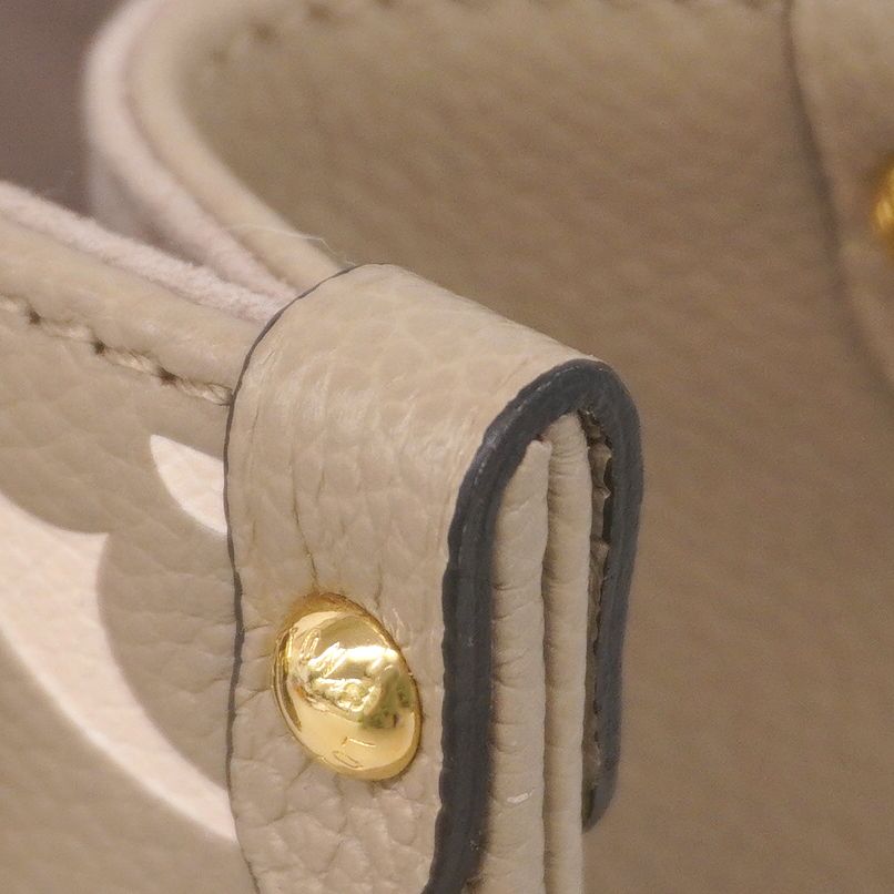 Louis Vuitton Handbag Monogram Empreinte Bicolor On The Go BB Tourterelle Cles — view 7