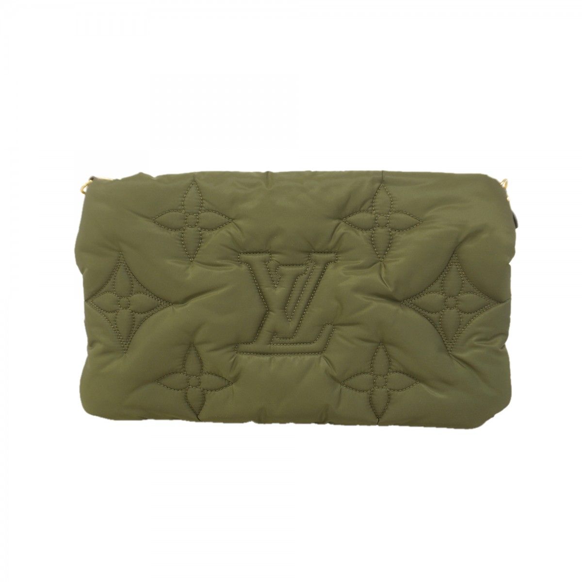 Louis Vuitton Shoulder Bag LV Pillow Maxi Multy Pochette Khaki Beige — view 9