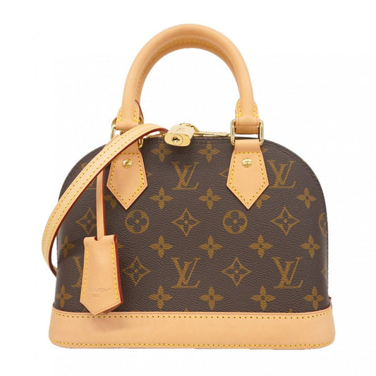 Louis Vuitton Handbag Monogram Alma BB Brown 2-Way