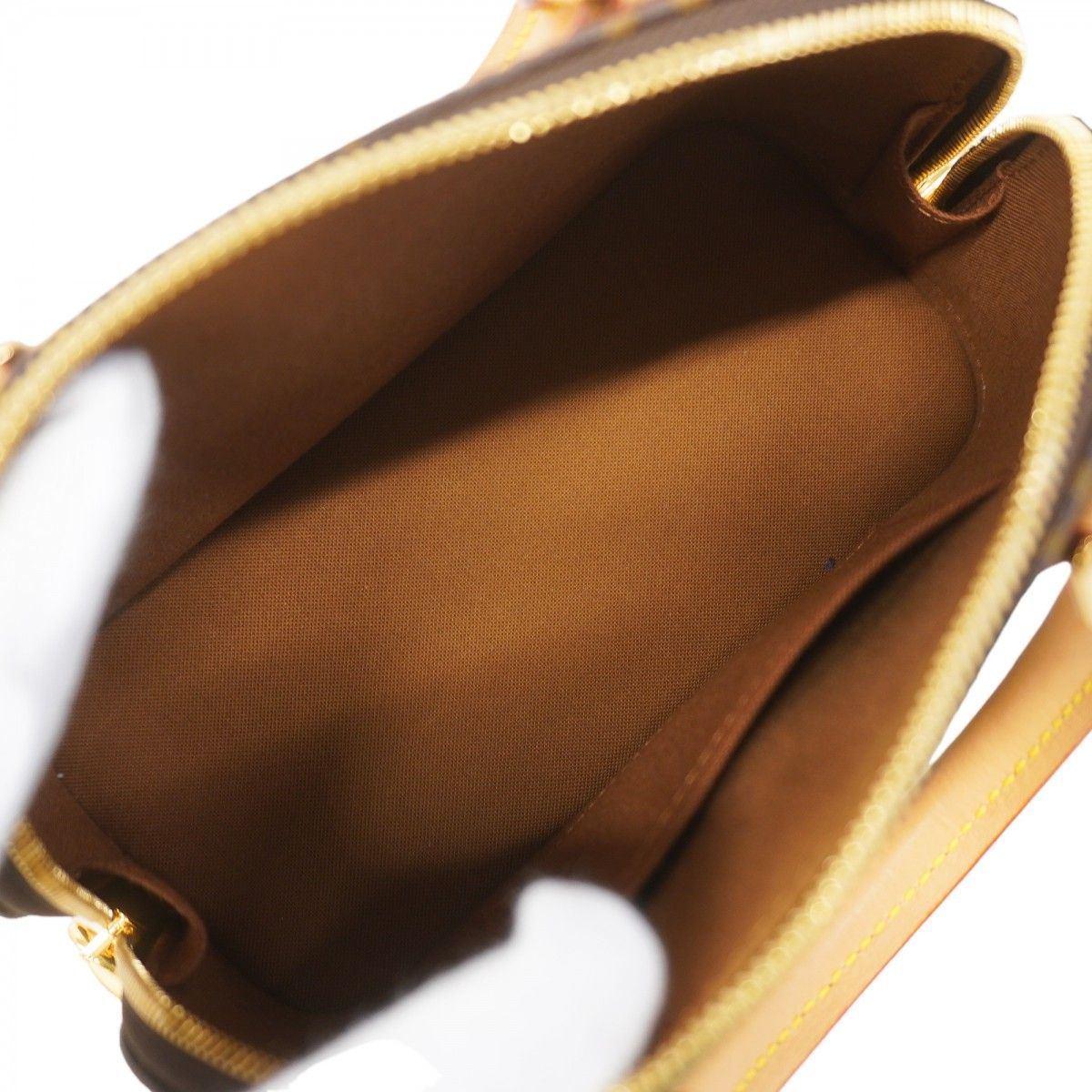 Louis Vuitton Handbag Monogram Alma BB Brown 2-Way — view 4