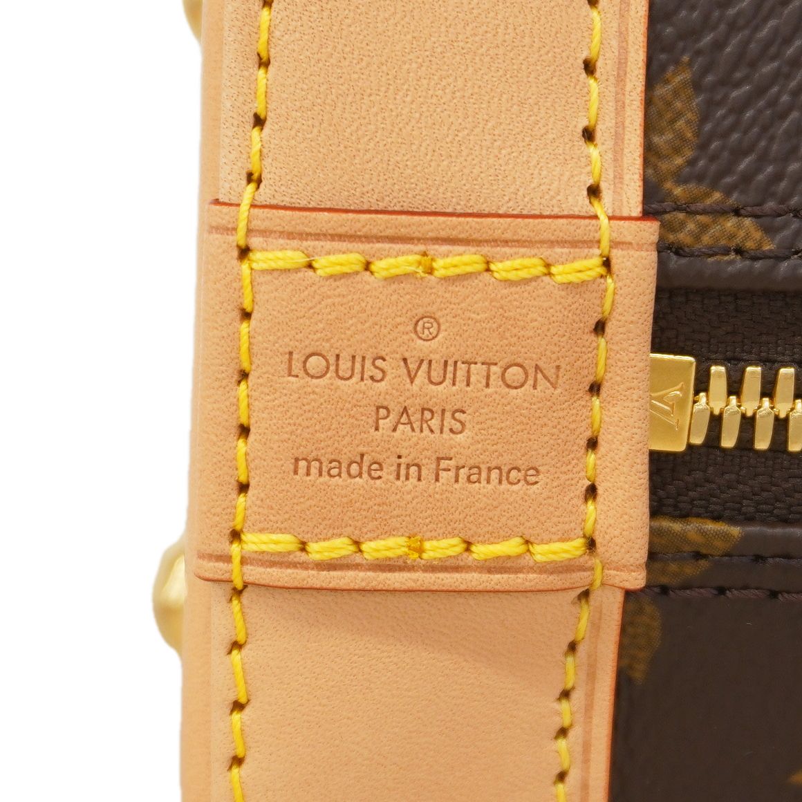 Louis Vuitton Handbag Monogram Alma BB Brown 2-Way — view 5