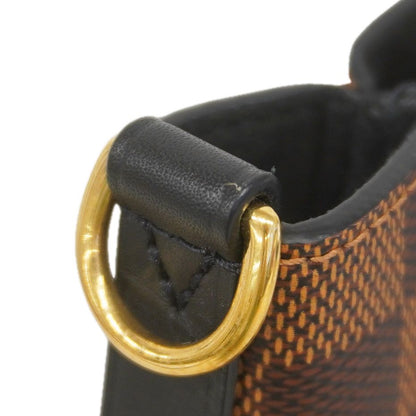 Louis Vuitton Handbag Damier Belmont NV BB Black Ebene — view 8