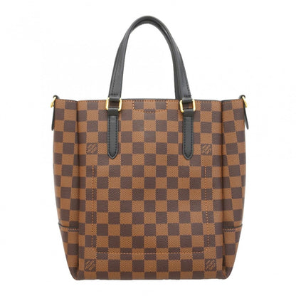 Louis Vuitton Handbag Damier Belmont NV BB Black Ebene — view 9