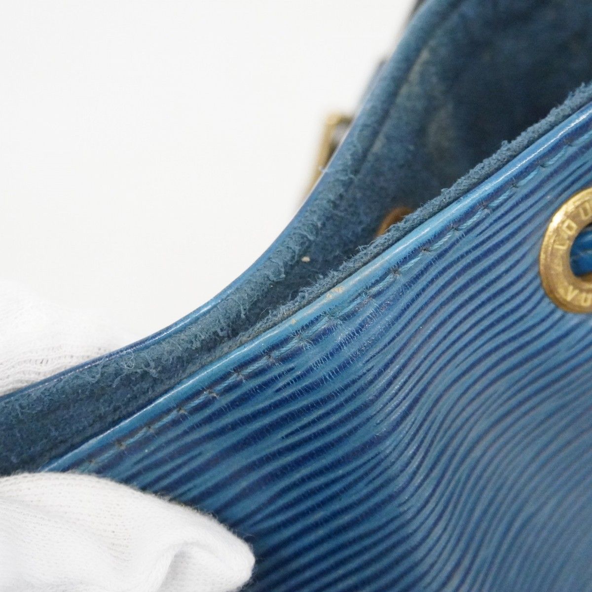 Louis Vuitton Shoulder Bag Epi Noe Toledo Blue — view 7