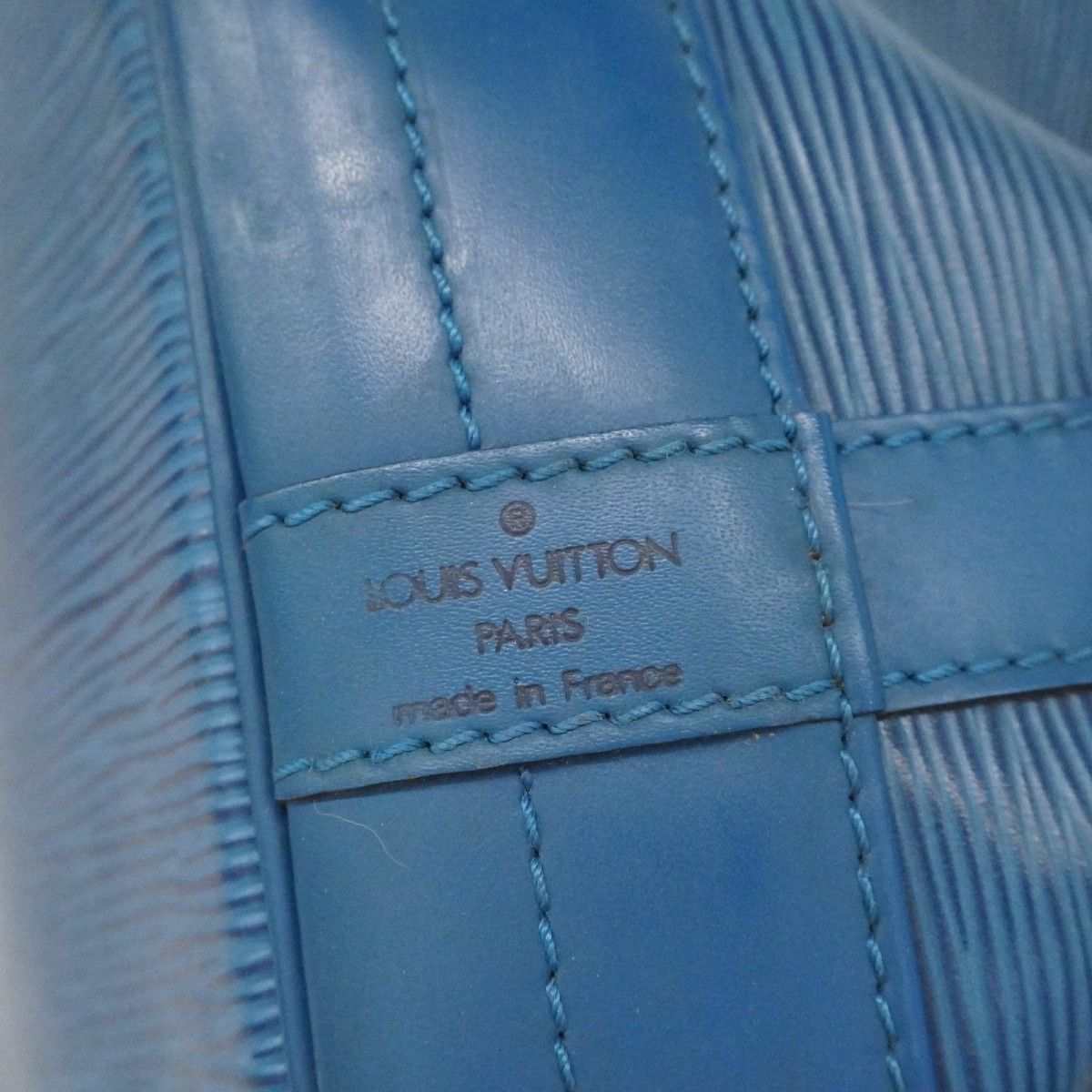 Louis Vuitton Shoulder Bag Epi Noe Toledo Blue — view 5
