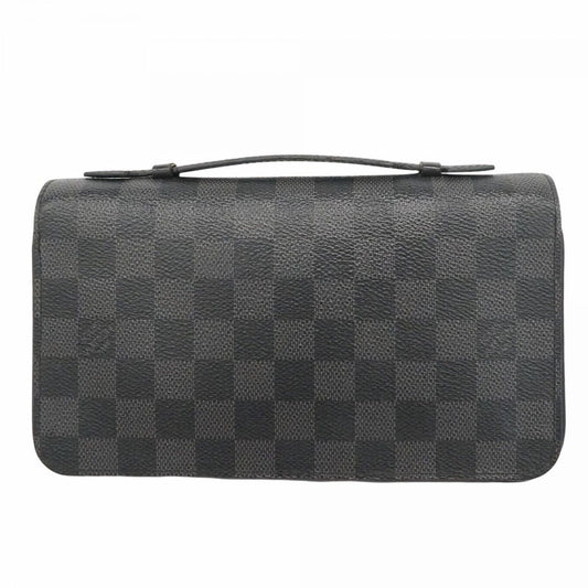 Louis Vuitton Wallet Damier Graphite Zippy XL Black