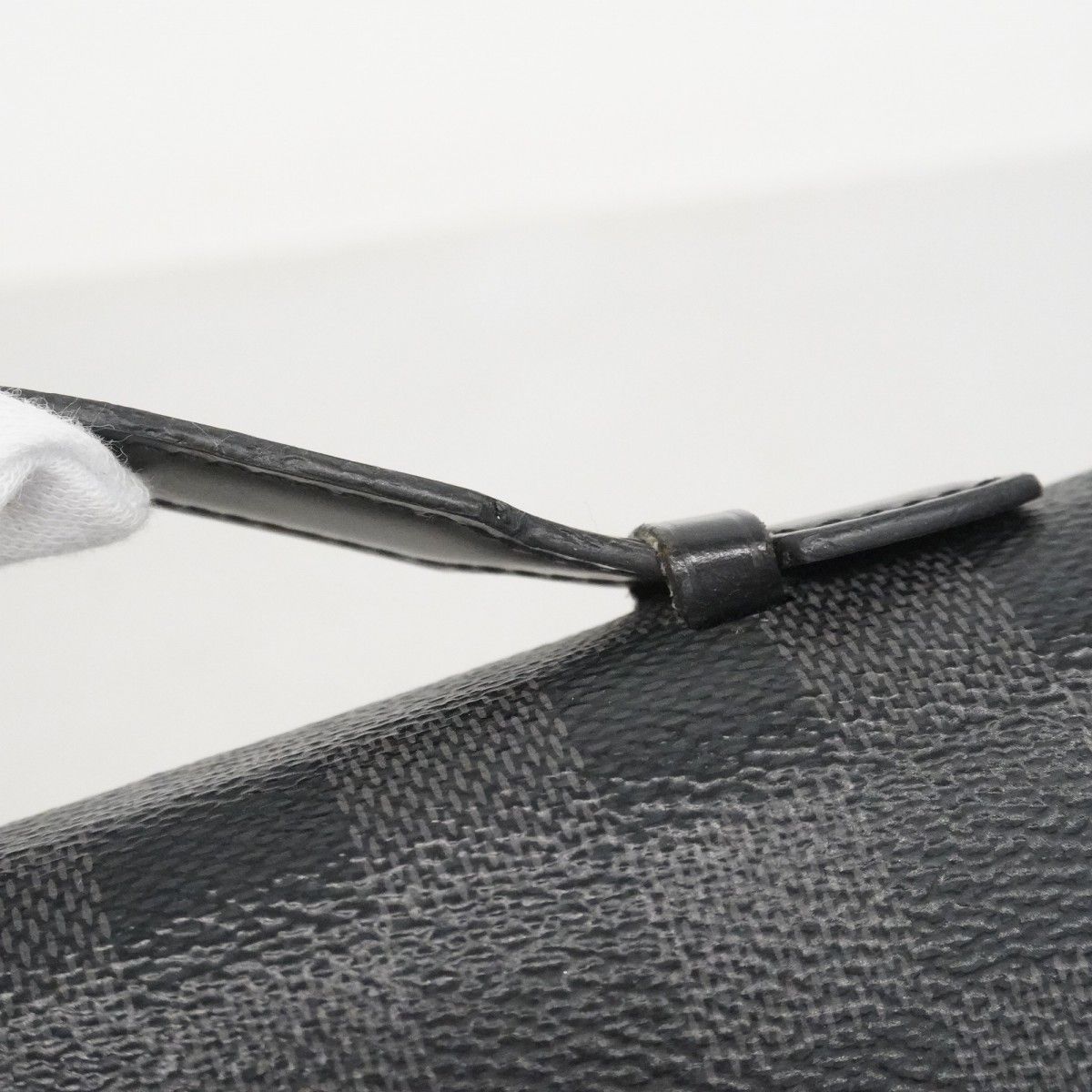 Louis Vuitton Wallet Damier Graphite Zippy XL Black — view 8
