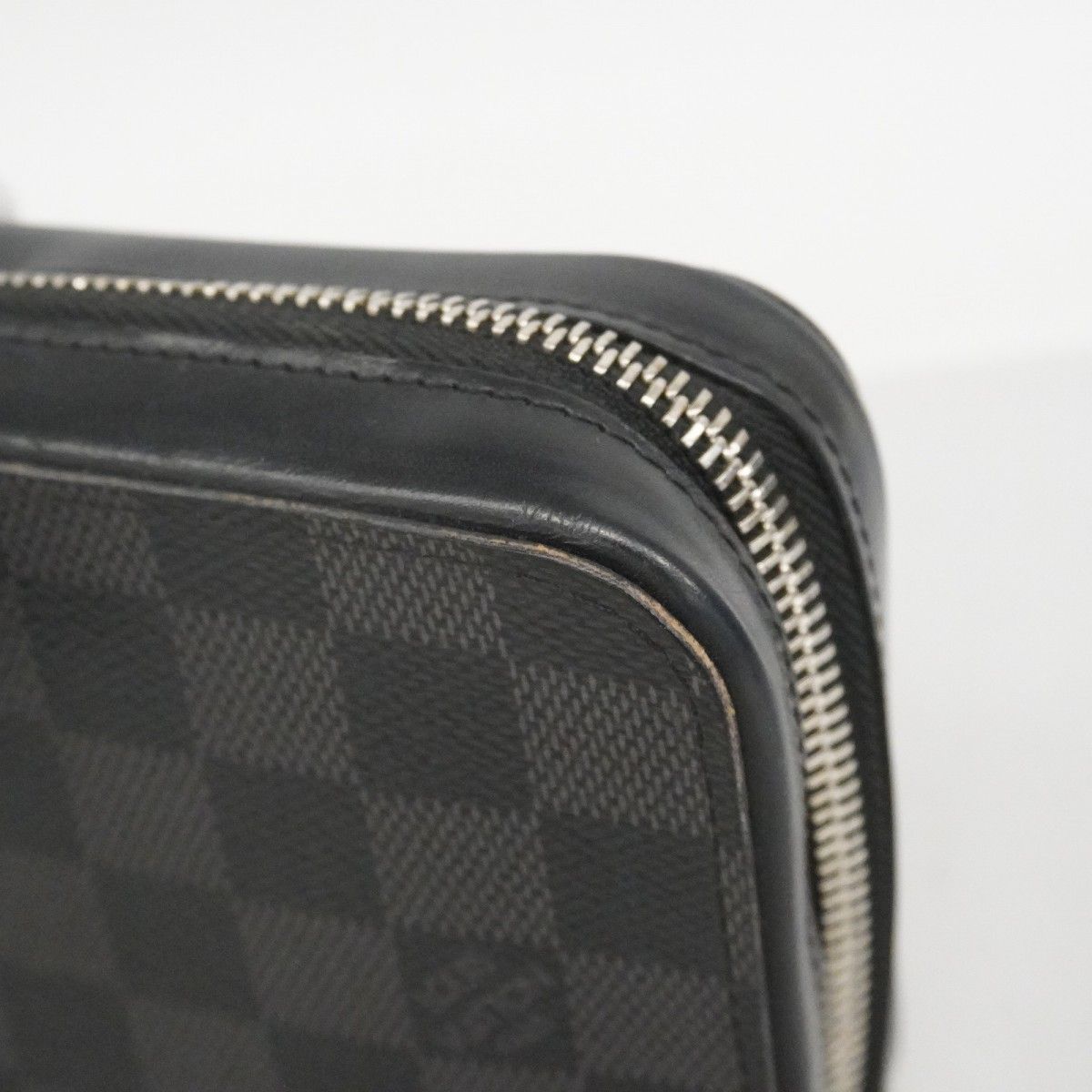 Louis Vuitton Wallet Damier Graphite Zippy XL Black — view 5