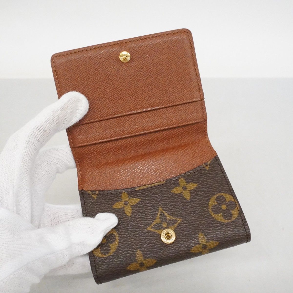 Louis Vuitton Coin Case Monogram L'Adoree Brown — view 3