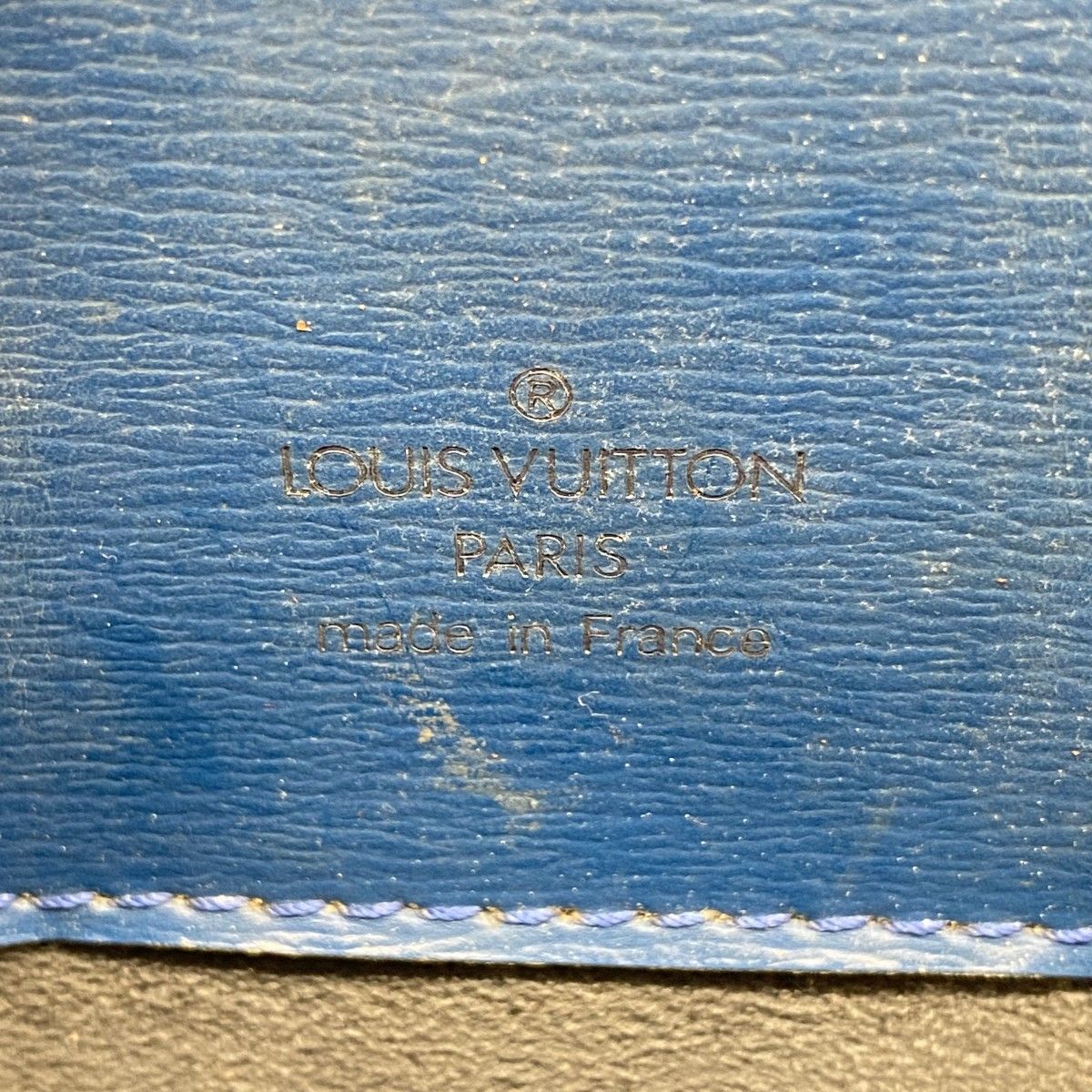 Louis Vuitton Shoulder Bag Epi Cluny Toledo Blue — view 5