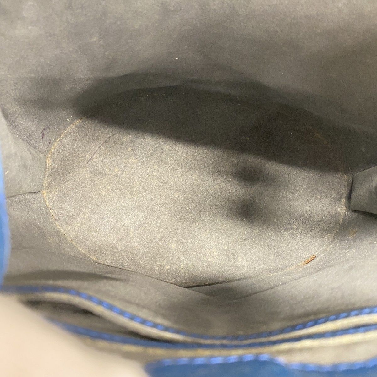 Louis Vuitton Shoulder Bag Epi Cluny Toledo Blue — view 4
