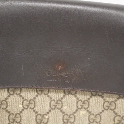 Gucci Shoulder Bag GG Supreme Brown Gold — view 9
