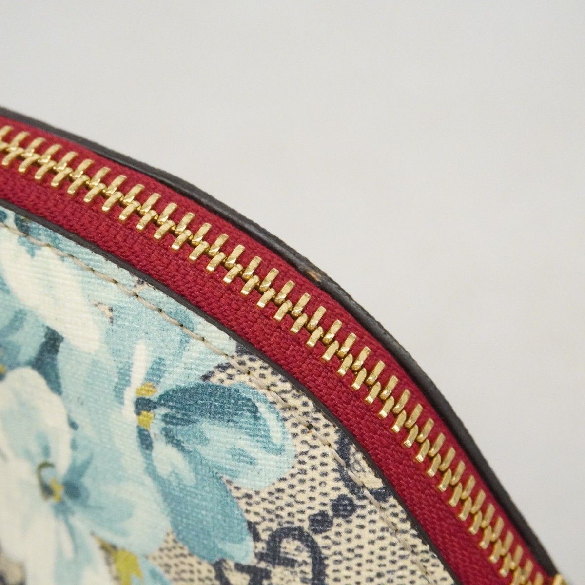 Gucci Pouch GG Blue Mus Gold — view 6