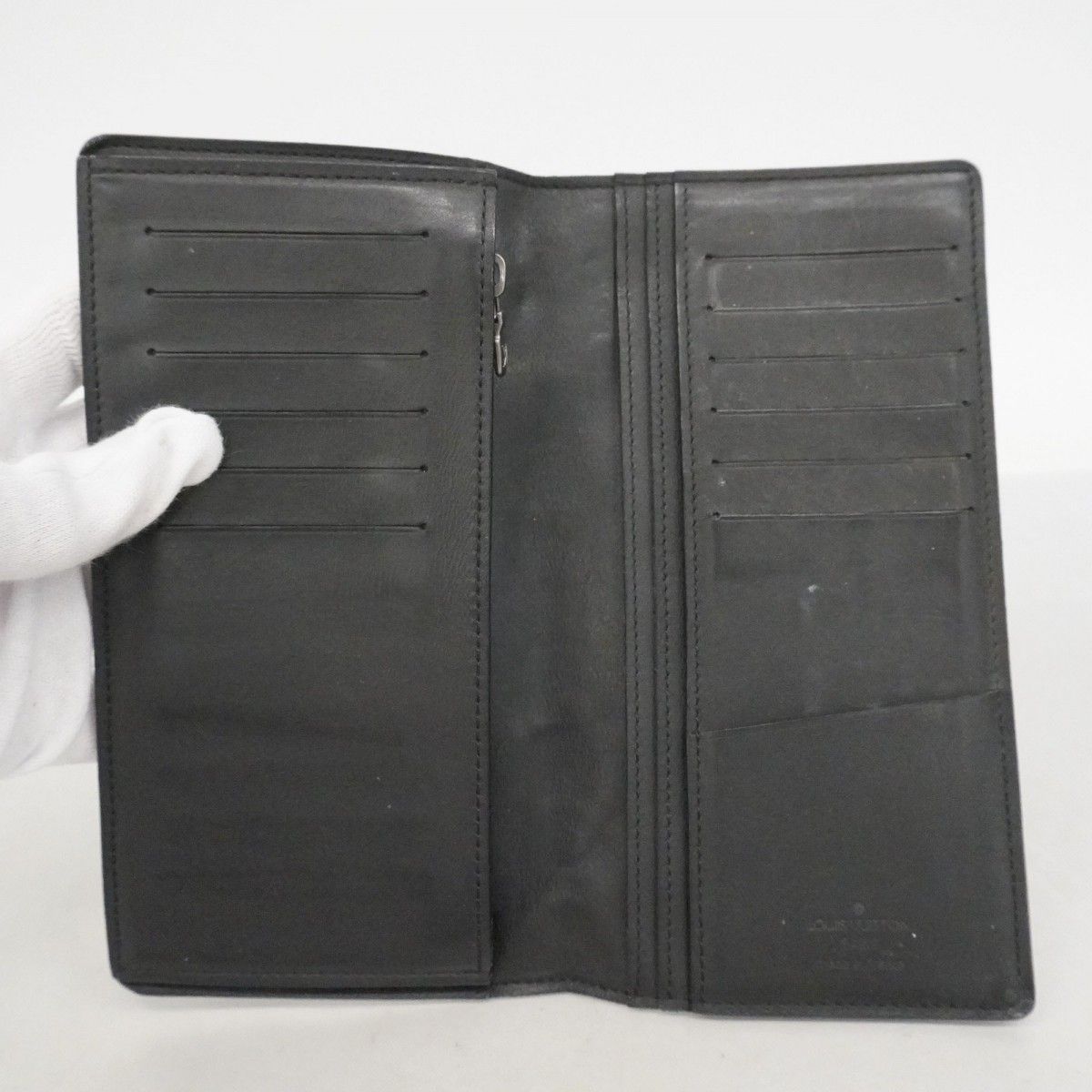 Louis Vuitton Wallet Damier Infini Portefeuille Brazza Onyx — view 3