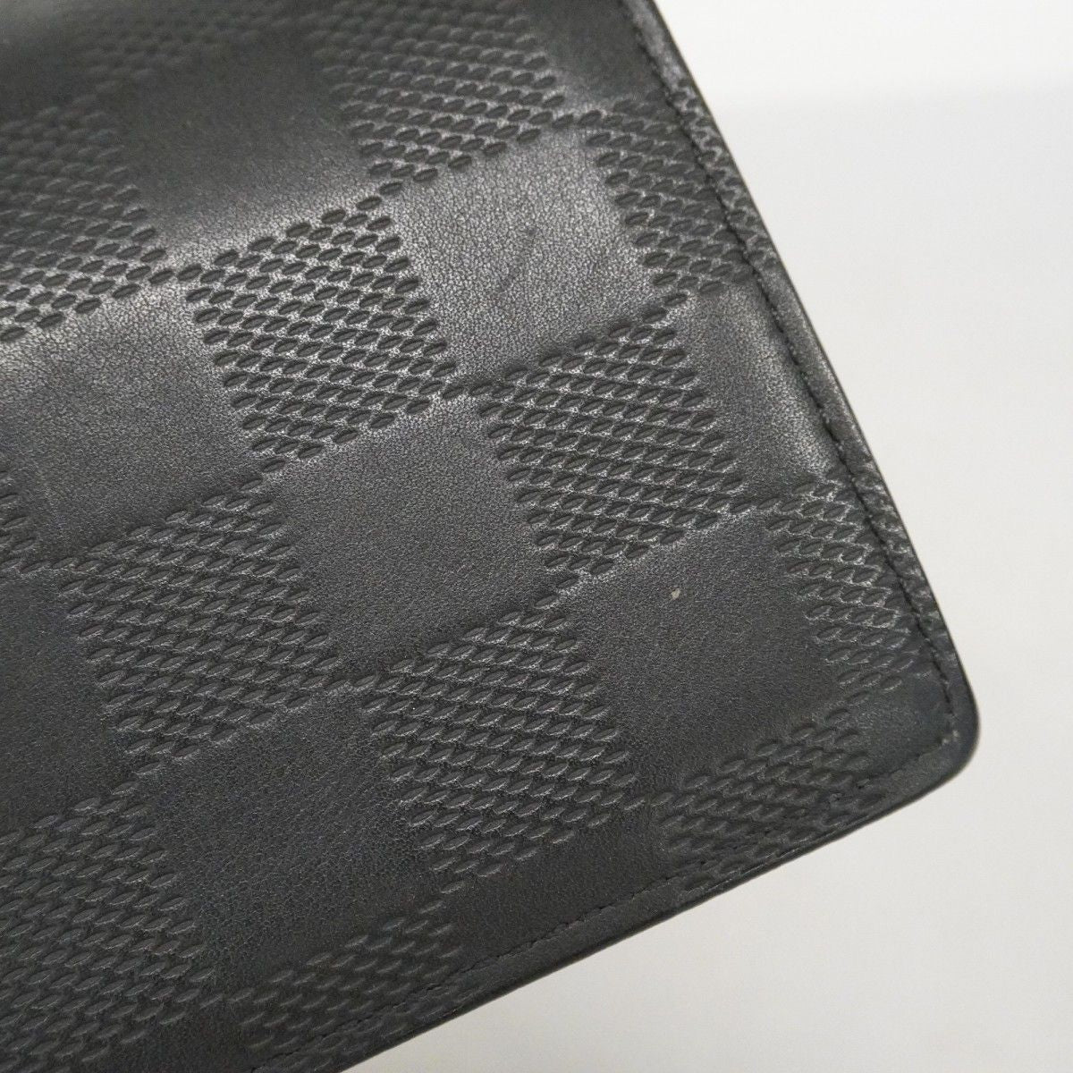 Louis Vuitton Wallet Damier Infini Portefeuille Brazza Onyx — view 9