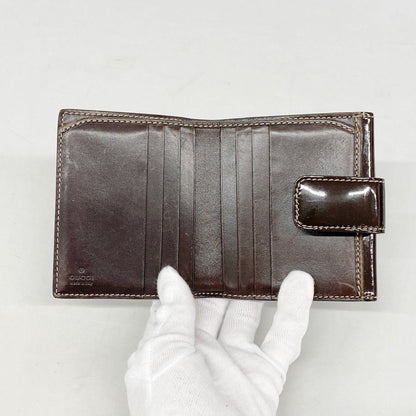 Gucci Wallet GG Supreme Brown Gold — view 3