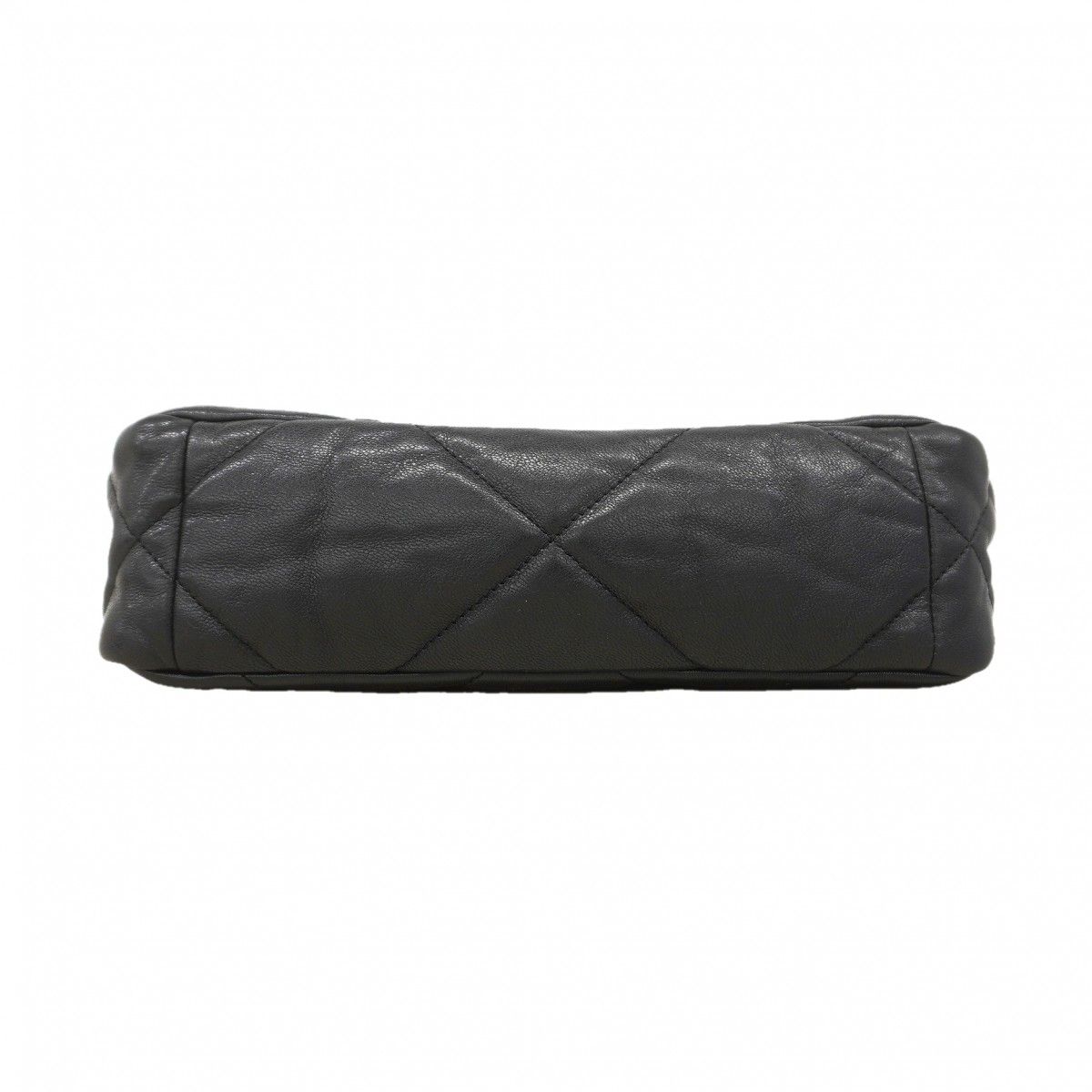 Chanel Shoulder Bag 19 Lambskin Black Gold Silver 2-Way — view 3