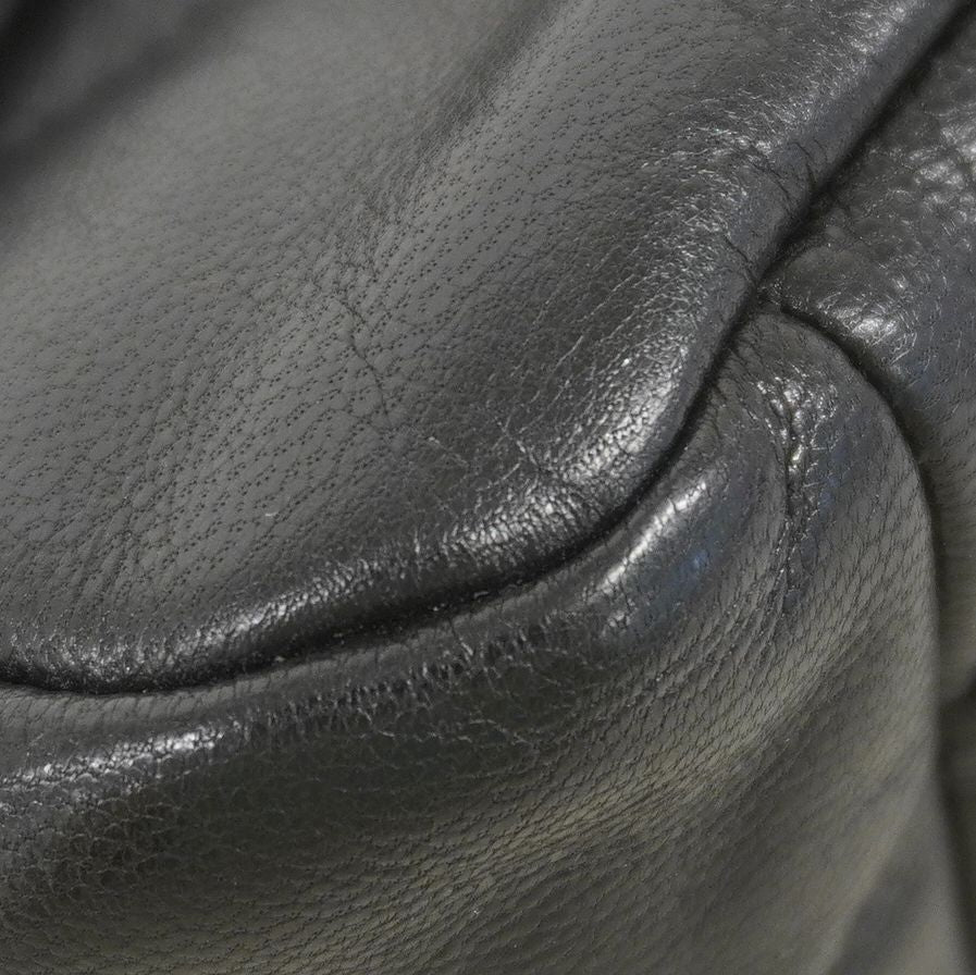 Chanel Shoulder Bag 19 Lambskin Black Gold Silver 2-Way — view 6
