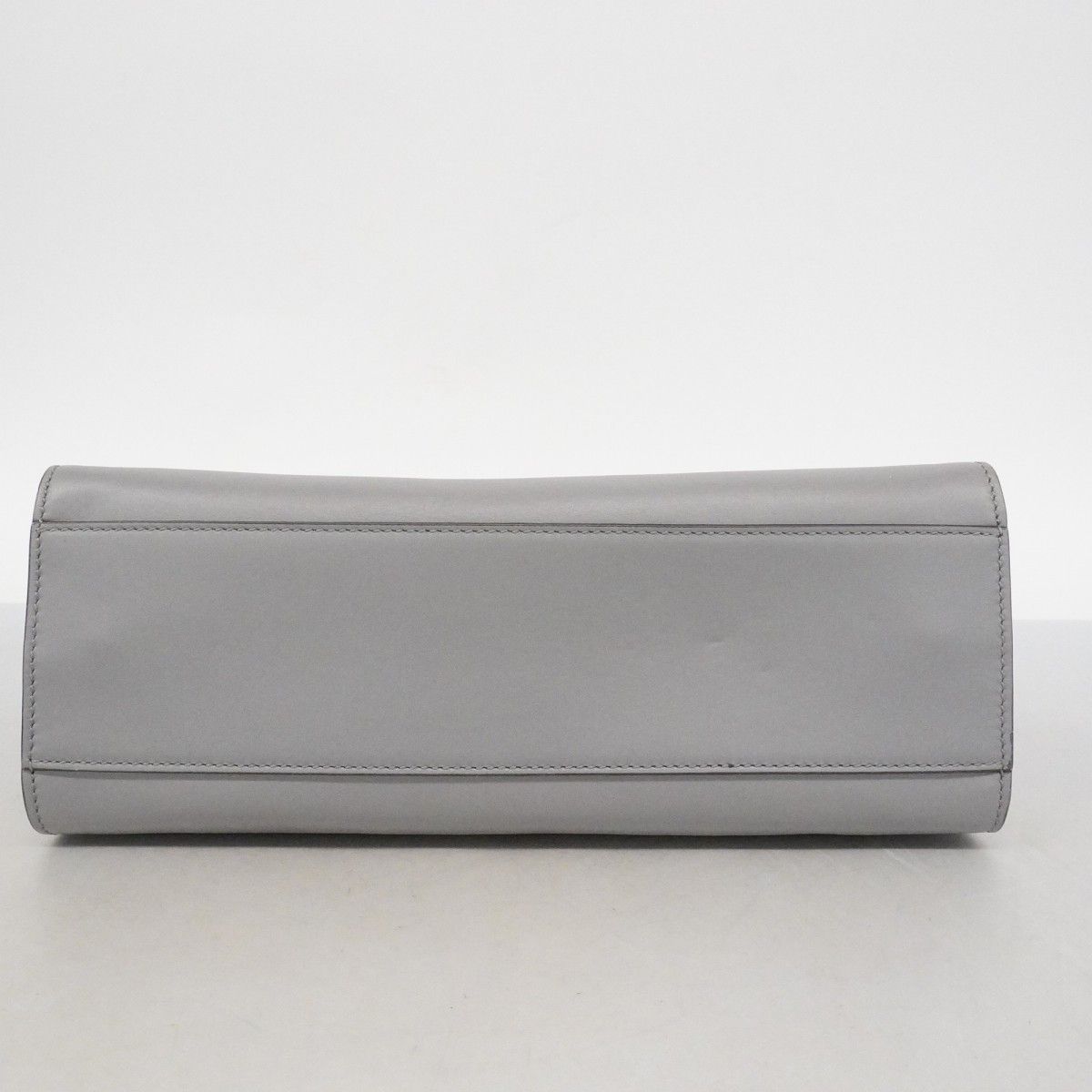 Gucci Handbag Bamboo Leather Gray Gold — view 3