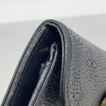 Louis Vuitton Trifold Wallet Mahina Portefeuille Amelia Noir — view 6