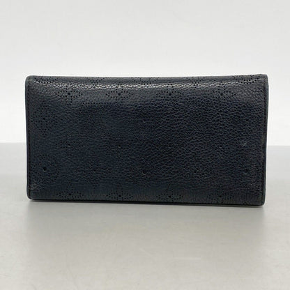 Louis Vuitton Trifold Wallet Mahina Portefeuille Amelia Noir — view 9