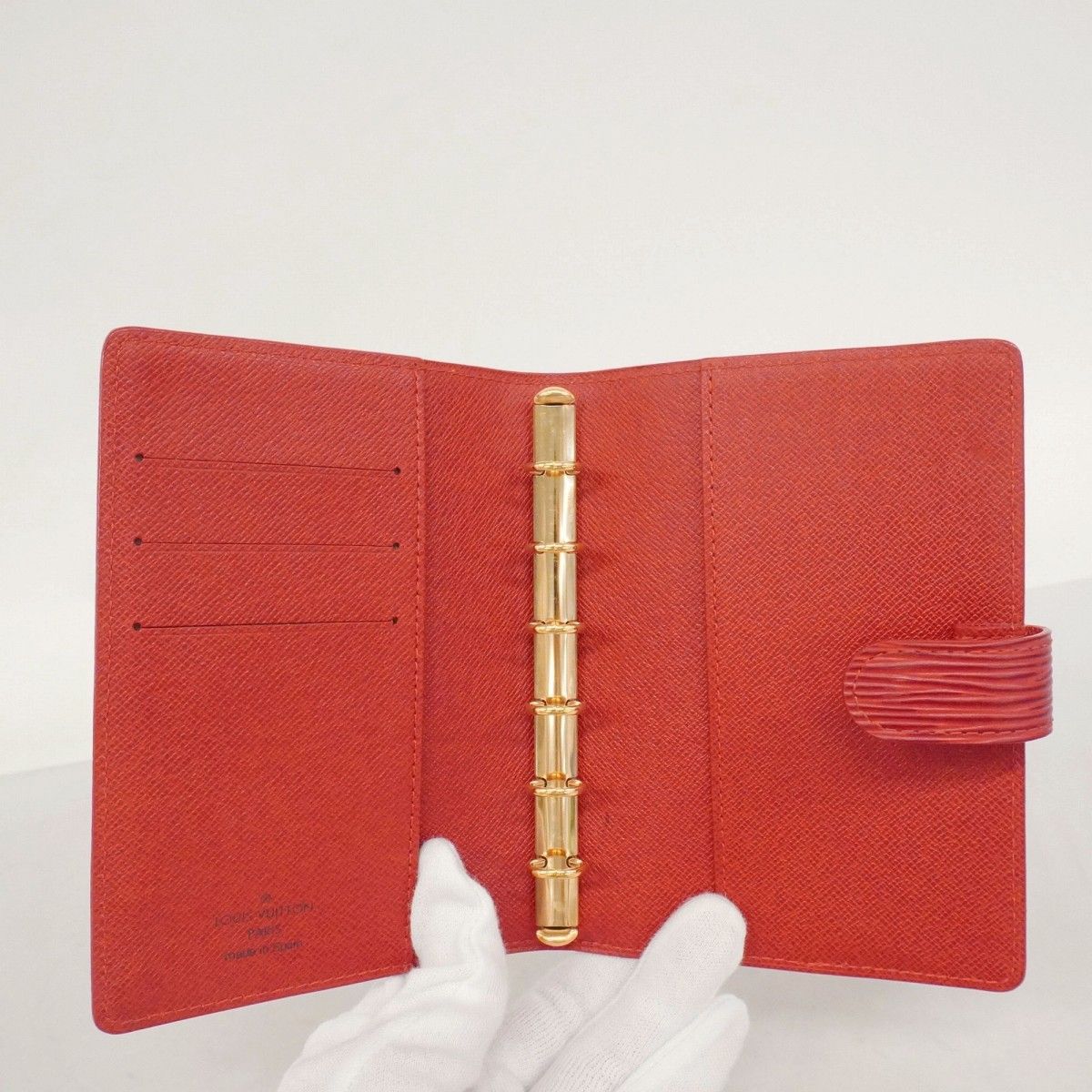 Louis Vuitton Notebook Cover Epi Agenda PM Castilian — view 4