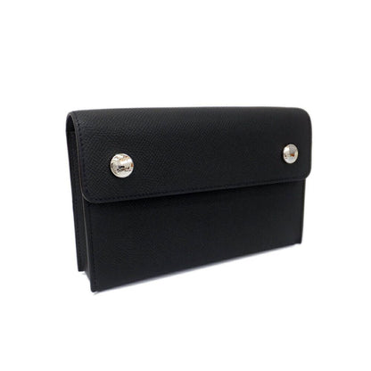 Hermes Heaven Nap to Go Shoulder Bag Black Epsom Silver Around — view 9