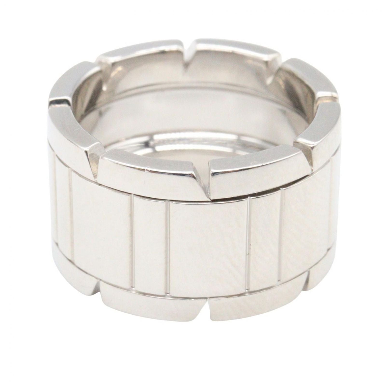 Cartier Ring Tank Francaise Large 18k White Gold — view 2