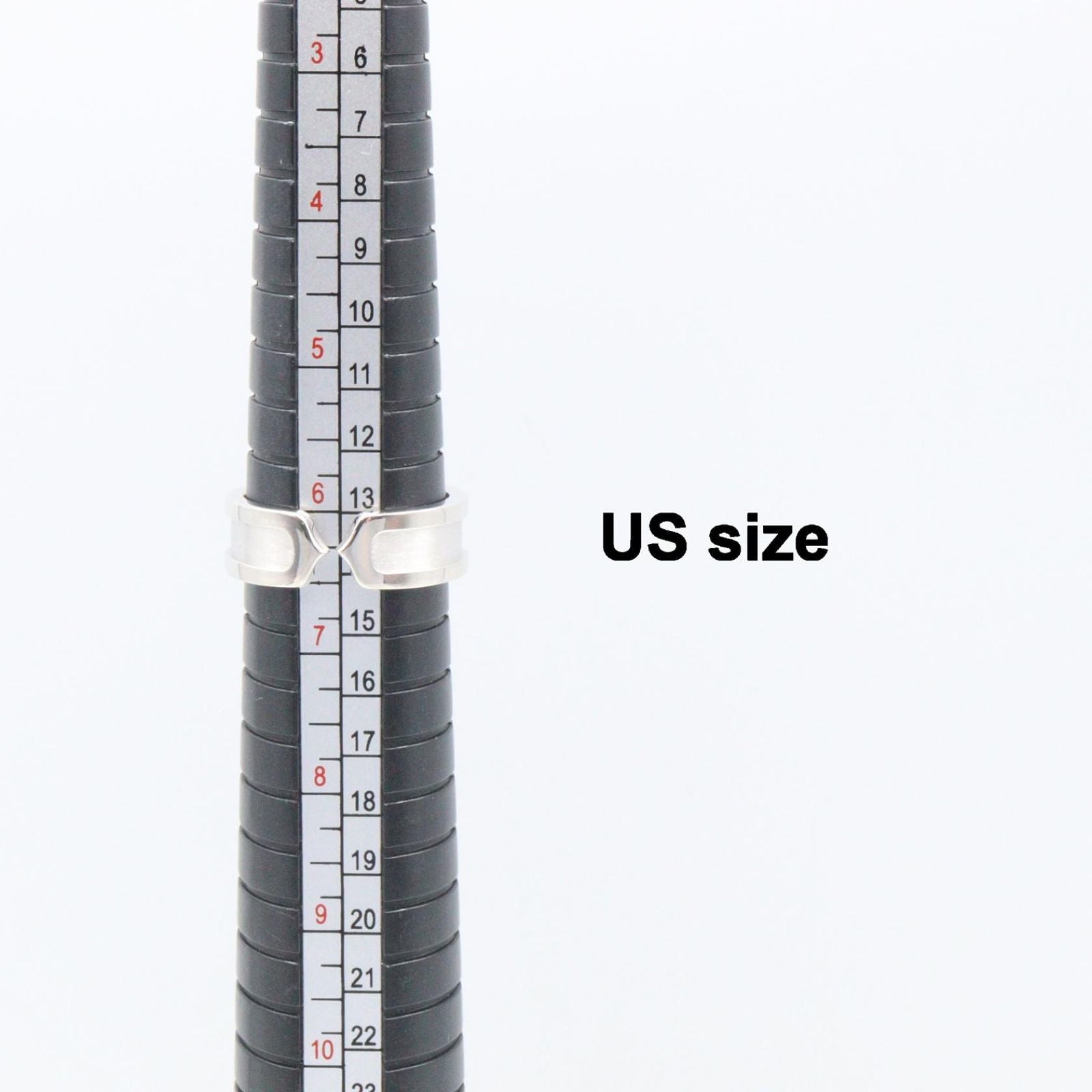 Cartier Ring C2 Small 18k White Gold — view 6