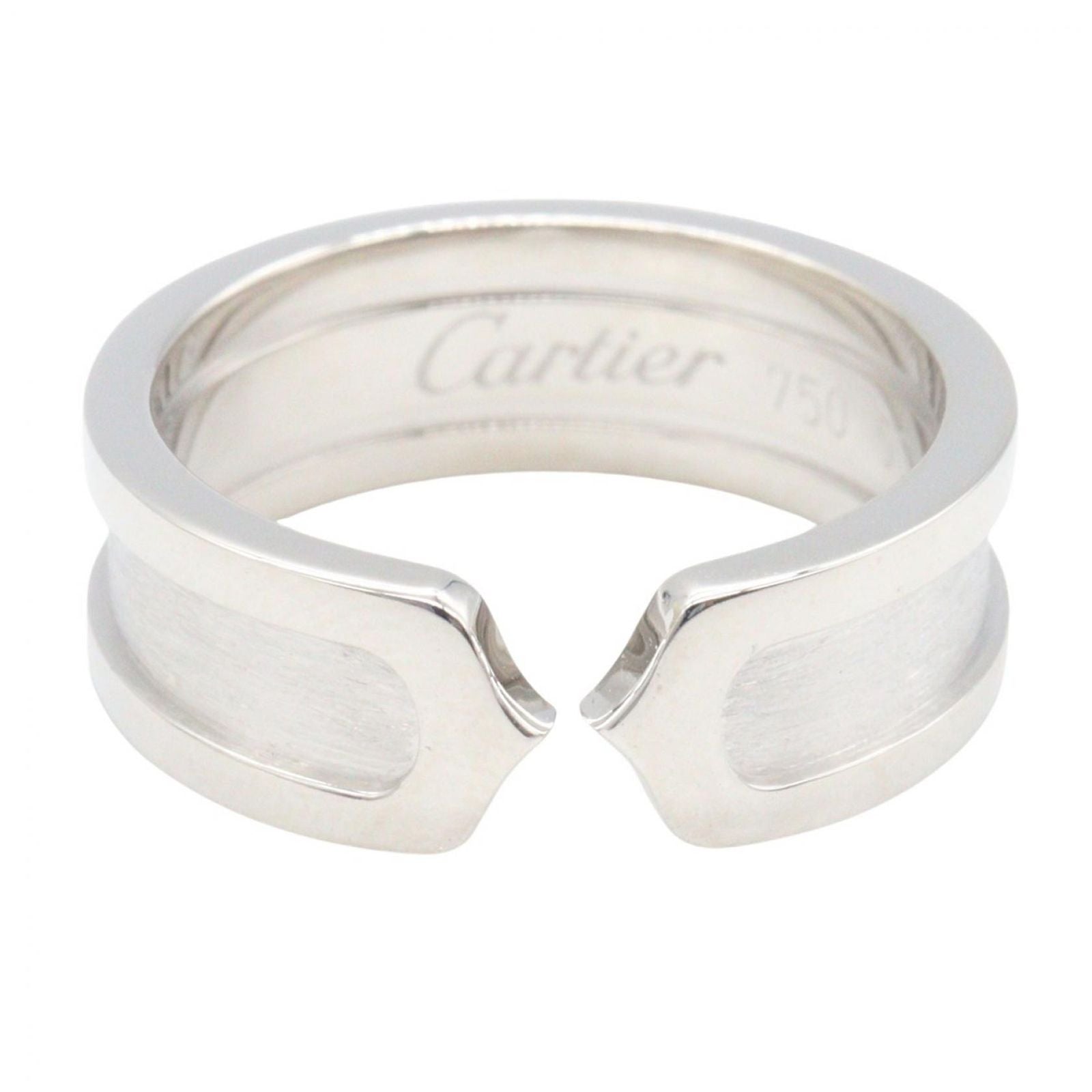 Cartier Ring C2 Small 18k White Gold — view 2