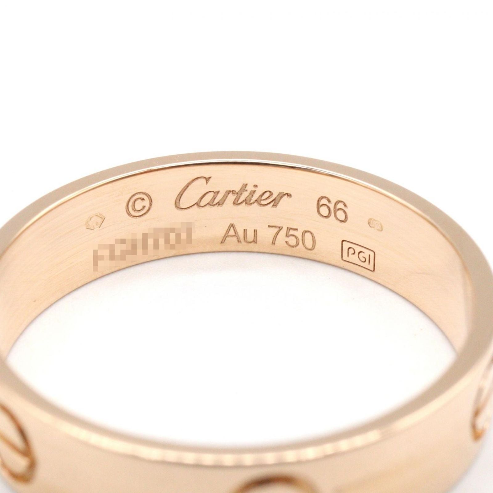 Cartier Ring Love 18k Pink Gold — view 3