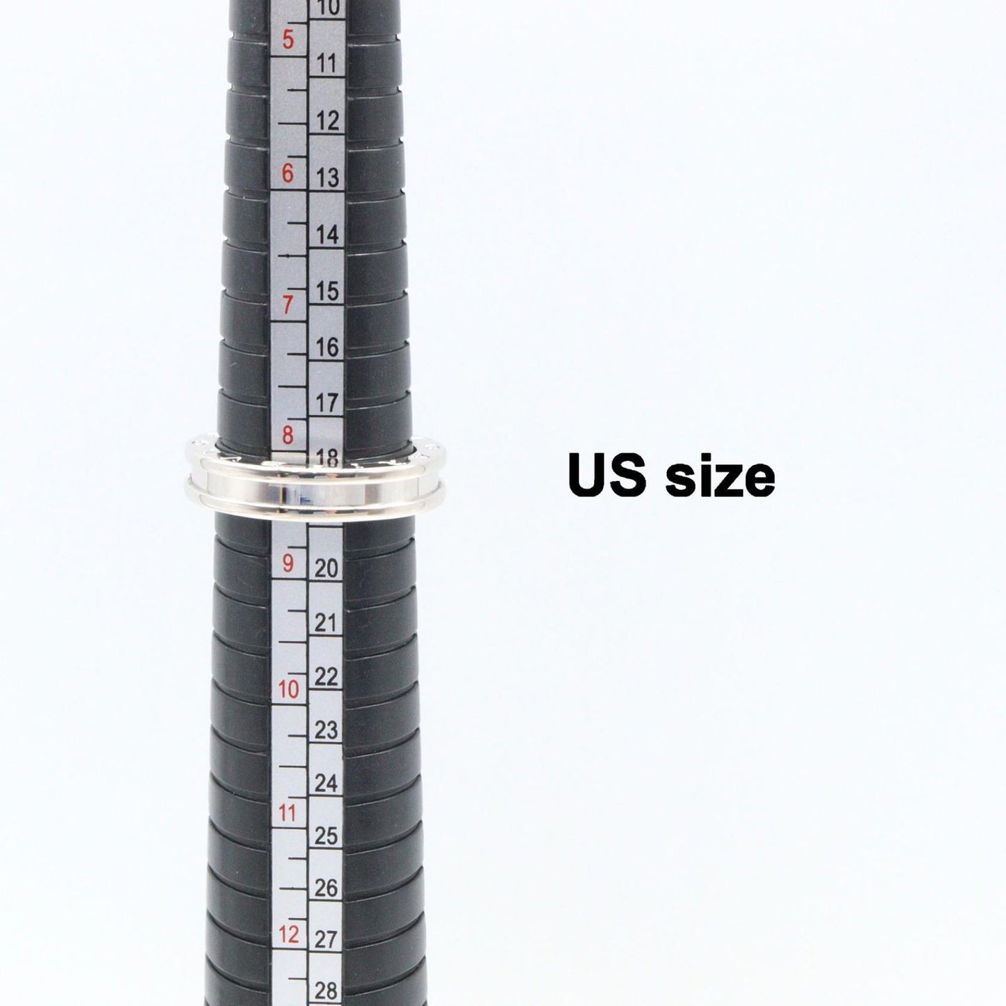 Bvlgari Ring B.zero1 B-zero One Band 18k White Gold — view 6