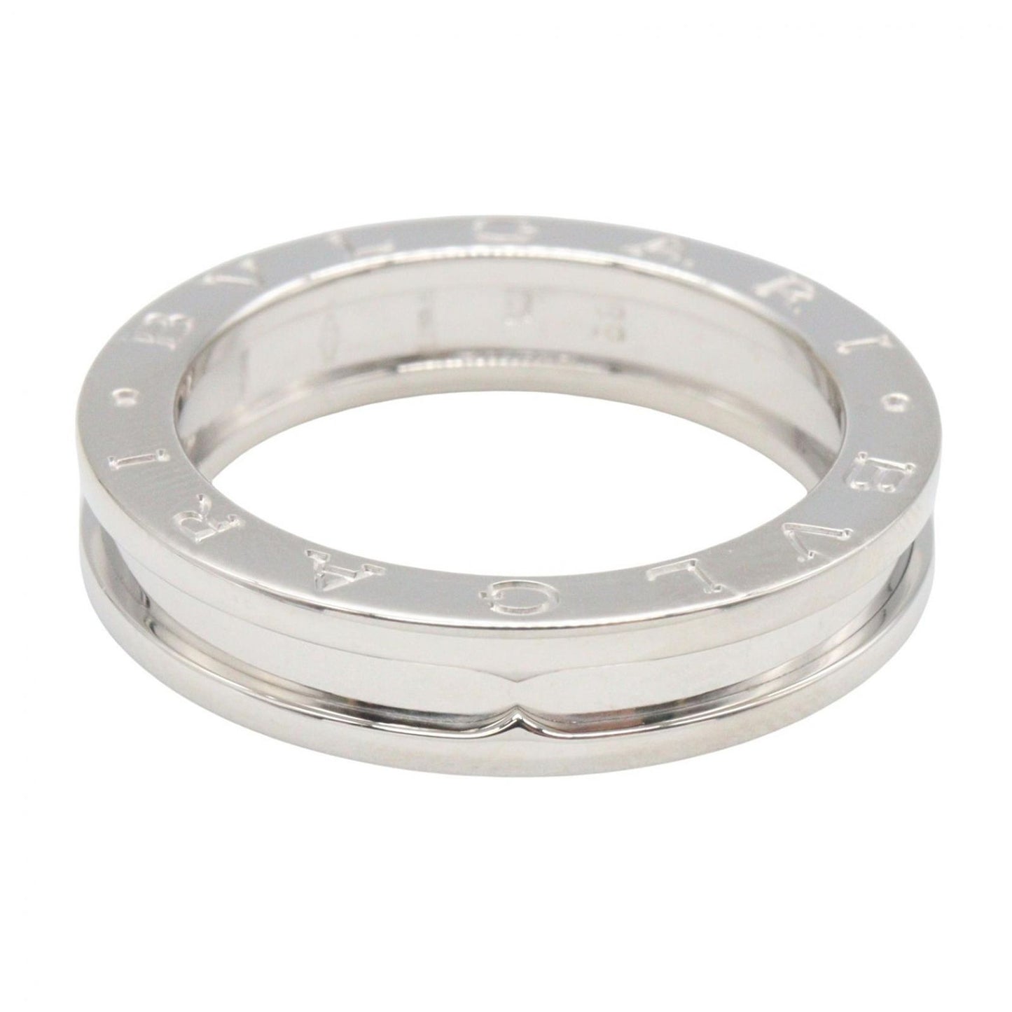 Bvlgari Ring B.zero1 B-zero One Band 18k White Gold — view 2