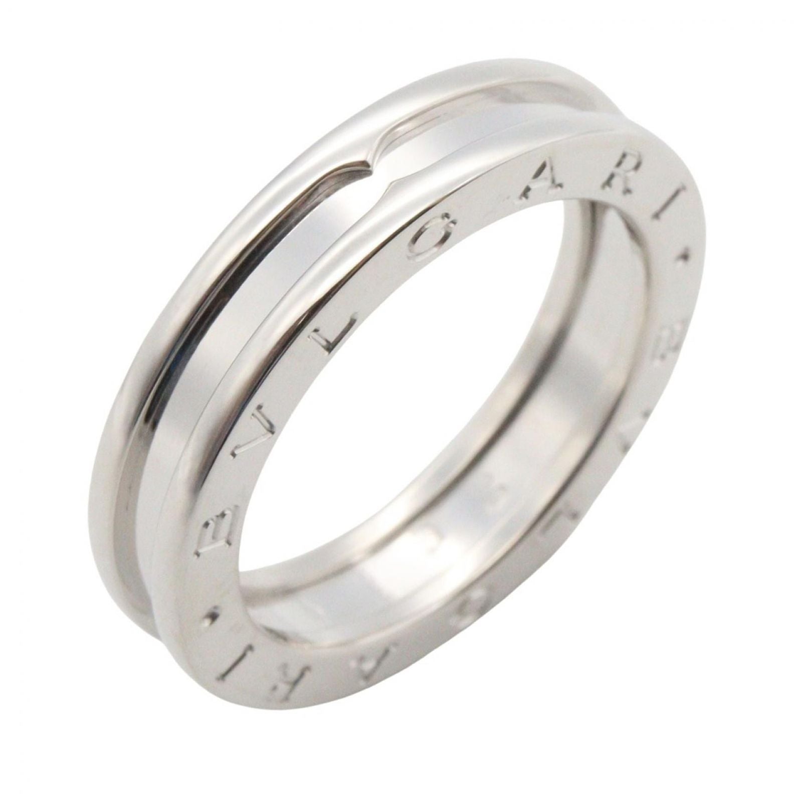 Bvlgari Ring B.zero1 B-zero One Band 18k White Gold