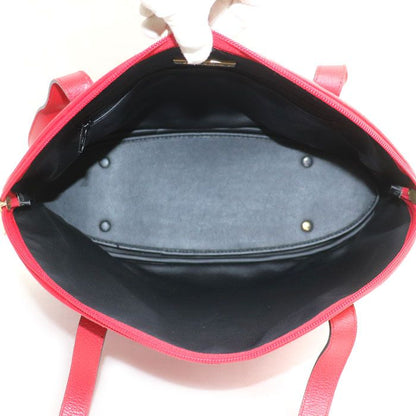Saint Laurent Cassandra Logo Stitch Round Tote — view 4