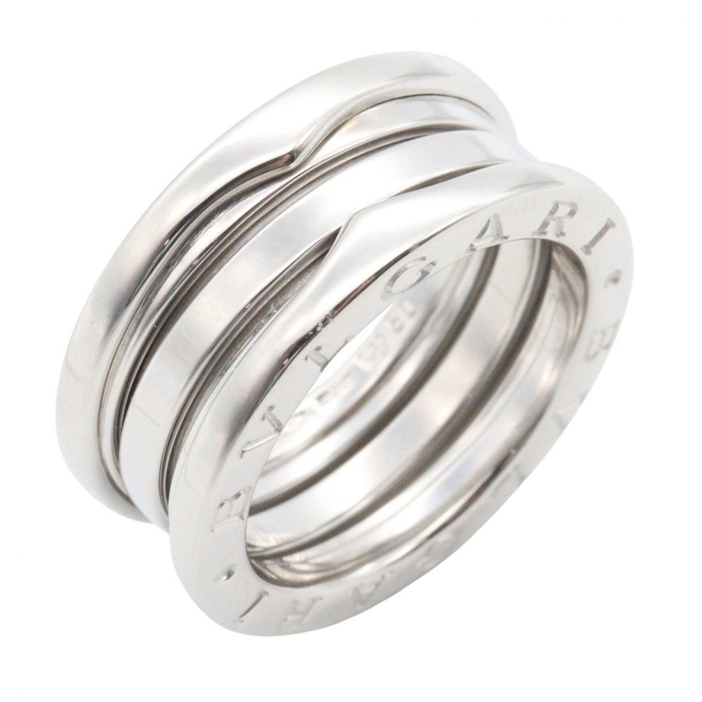 Bvlgari Ring B-zero One Band 18k White Gold