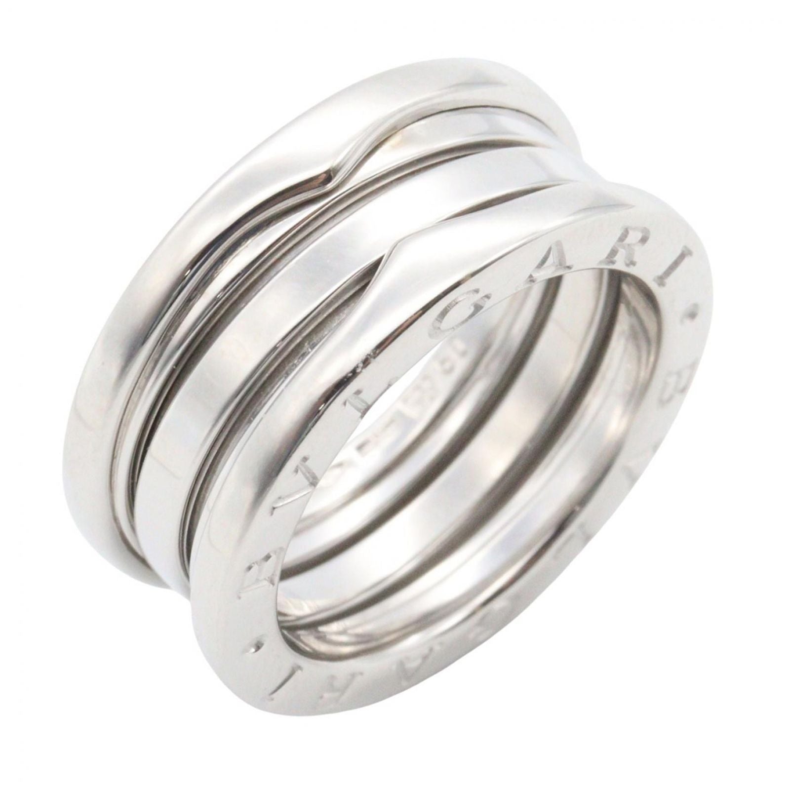 Bvlgari Ring B-zero One Band 18k White Gold