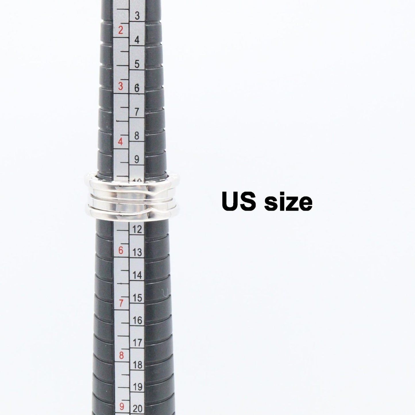 Bvlgari Ring B-zero One Band 18k White Gold — view 6