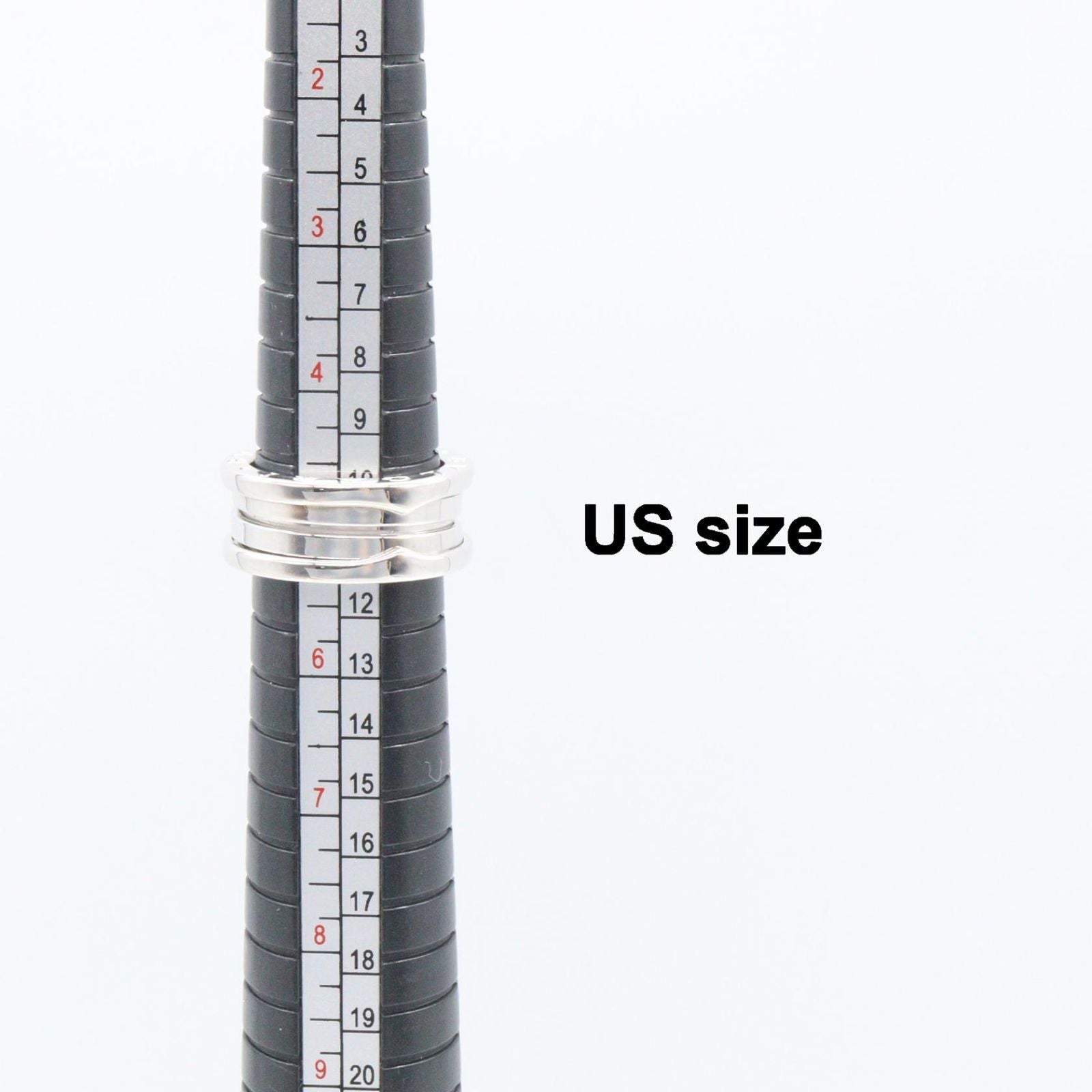 Bvlgari Ring B-zero One Band 18k White Gold — view 6