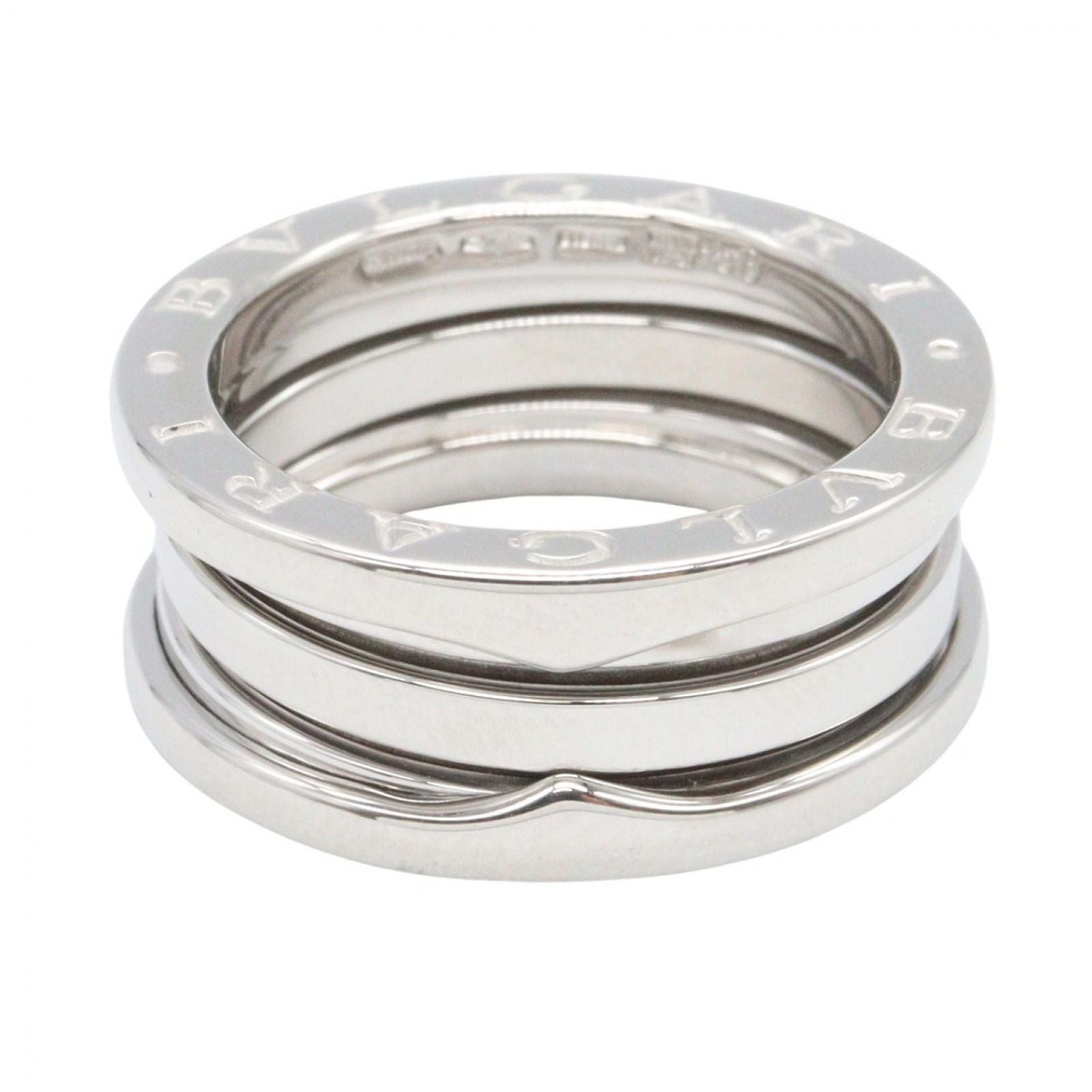 Bvlgari Ring B-zero One Band 18k White Gold — view 2
