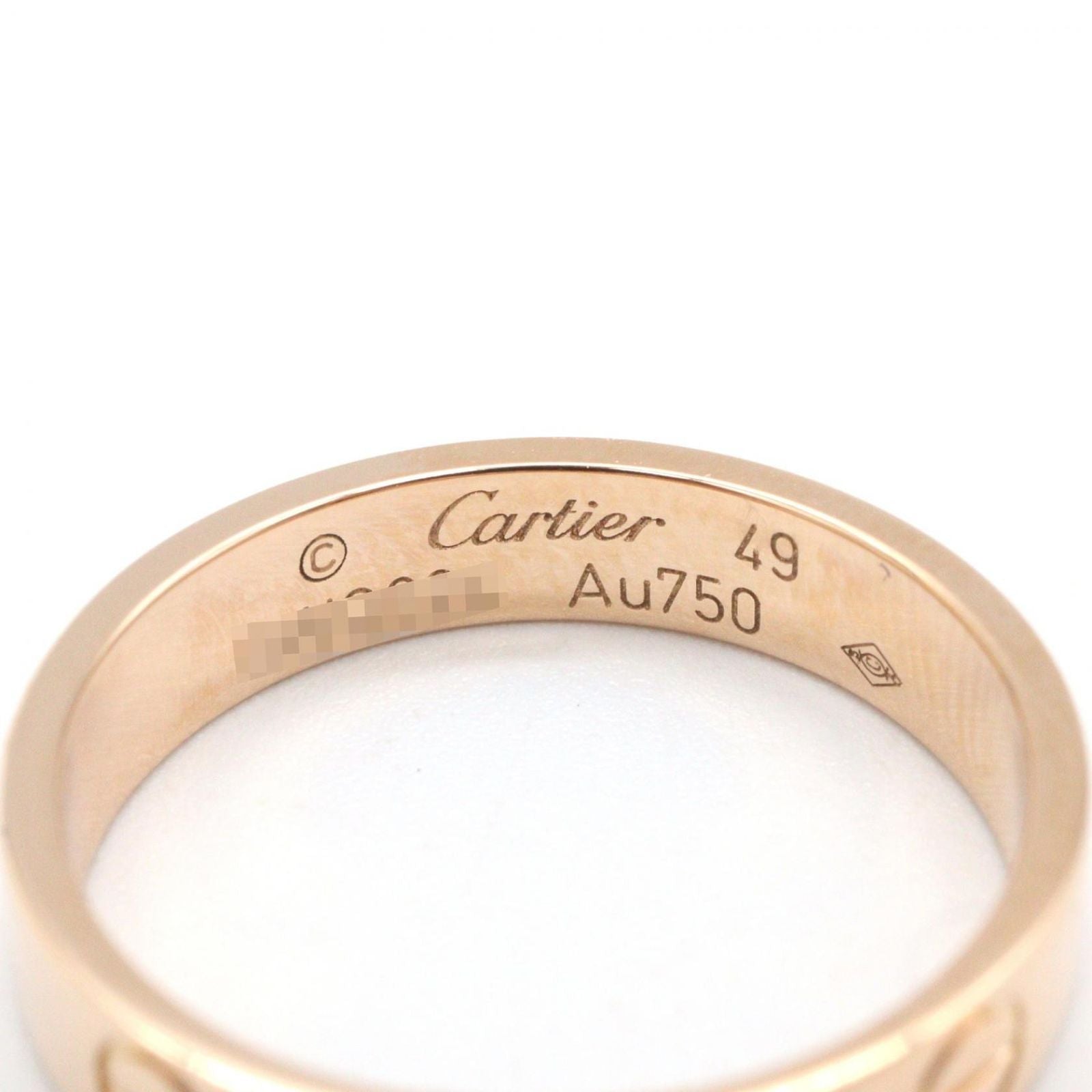 Cartier Ring Mini Love 18k Pink Gold — view 3