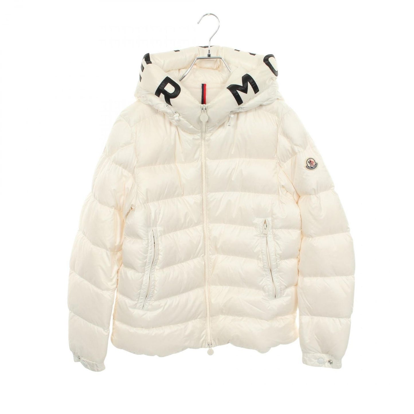 Moncler Down Jacket Salzman Hooded White Nylon Keid